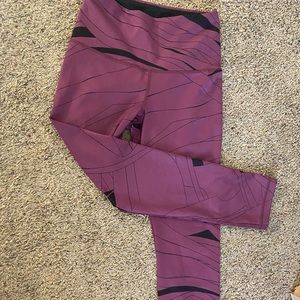 Purple Lucy workout leggings